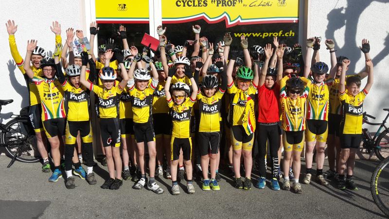 Mercredi 20 avril 2016 La saison 2016 des Kids PROF a repris fort