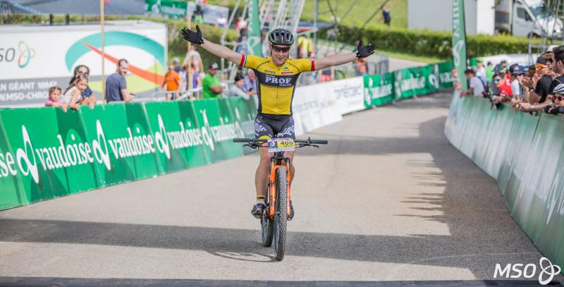 Dimanche 16 juillet 2017 Nicolas Lüthi Champion suisse VTT master