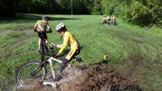 Entraînement dans la boue