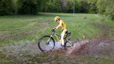 Entraînement dans la boue