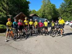 Super week-end avec le club cycliste du 