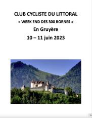 week-end des 300 bornes CCL 2023